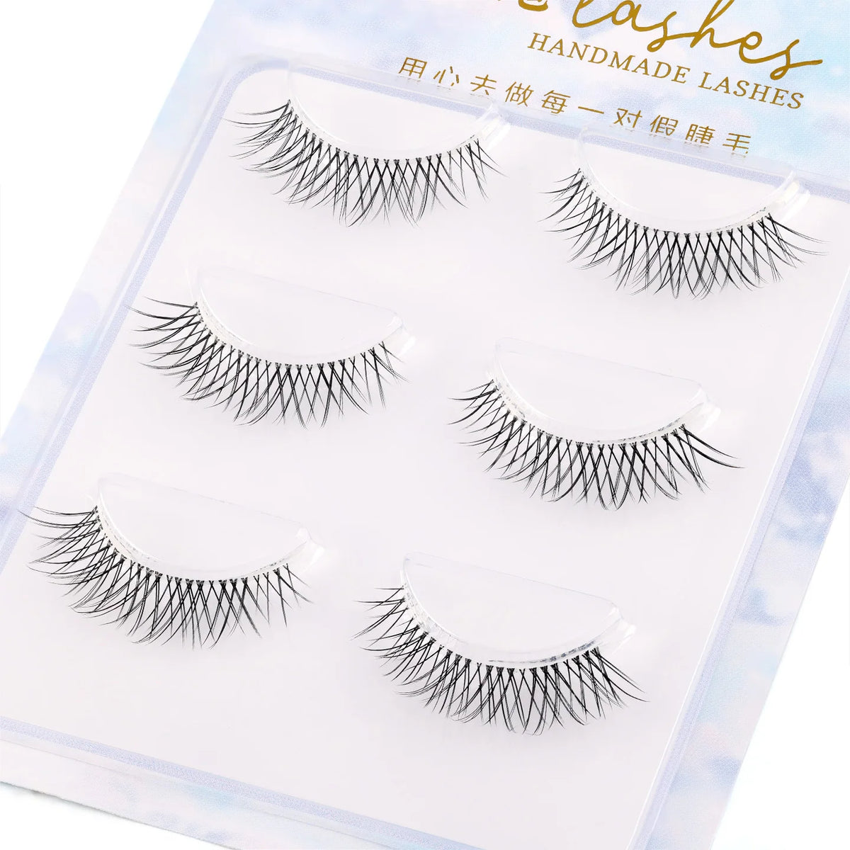 3Pairs Short Mink Lashes
