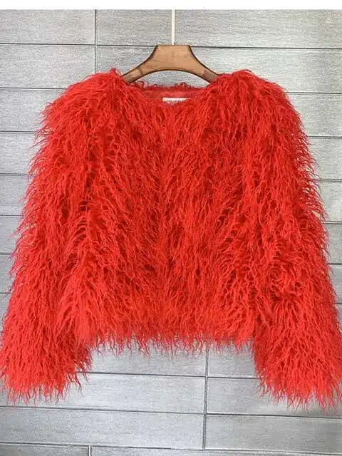Faux Fur Coat