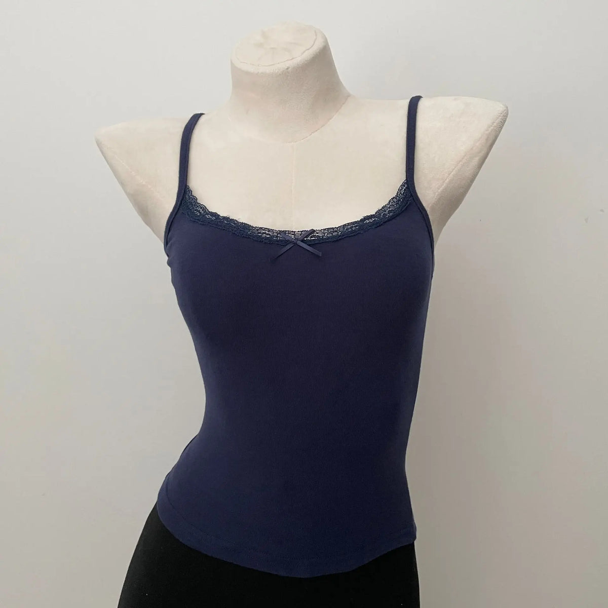 Lace Trim Tank Top