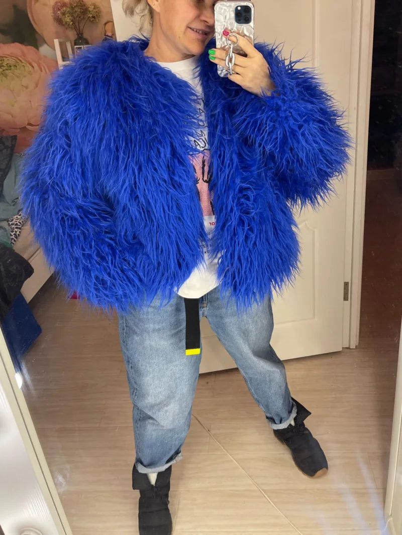 Faux Fur Coat