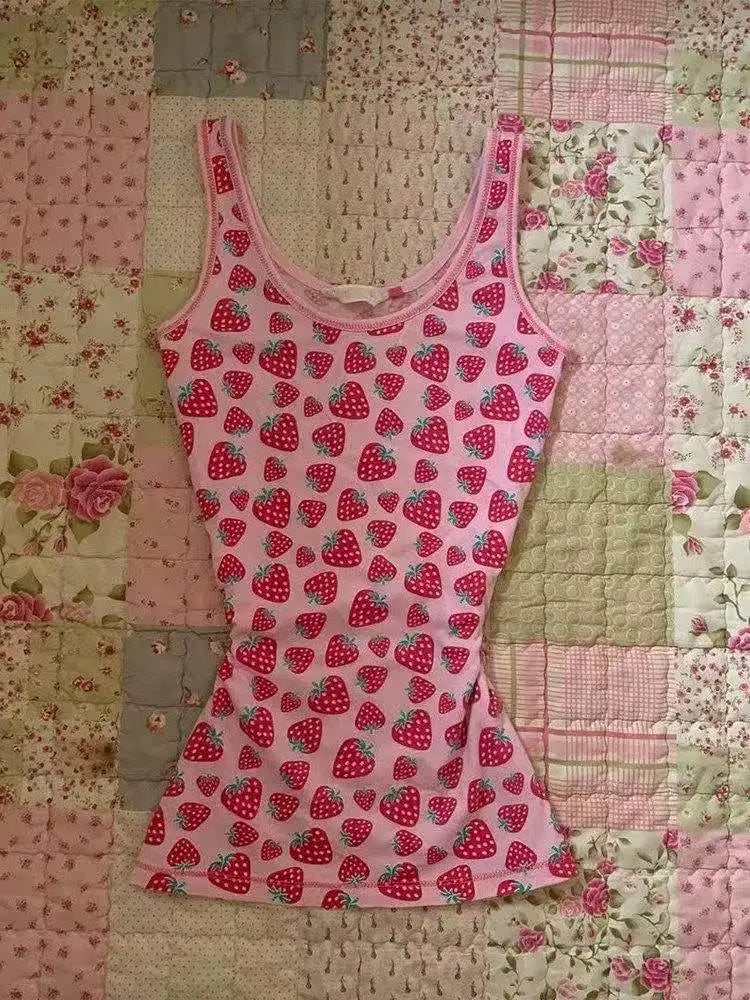 Lace Spliced Halter Tank