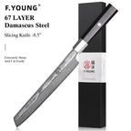 Damascus Steel Professional Kitchen Knives