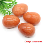 22x30mm Egg Crafts Natural Stone Healing Crystal