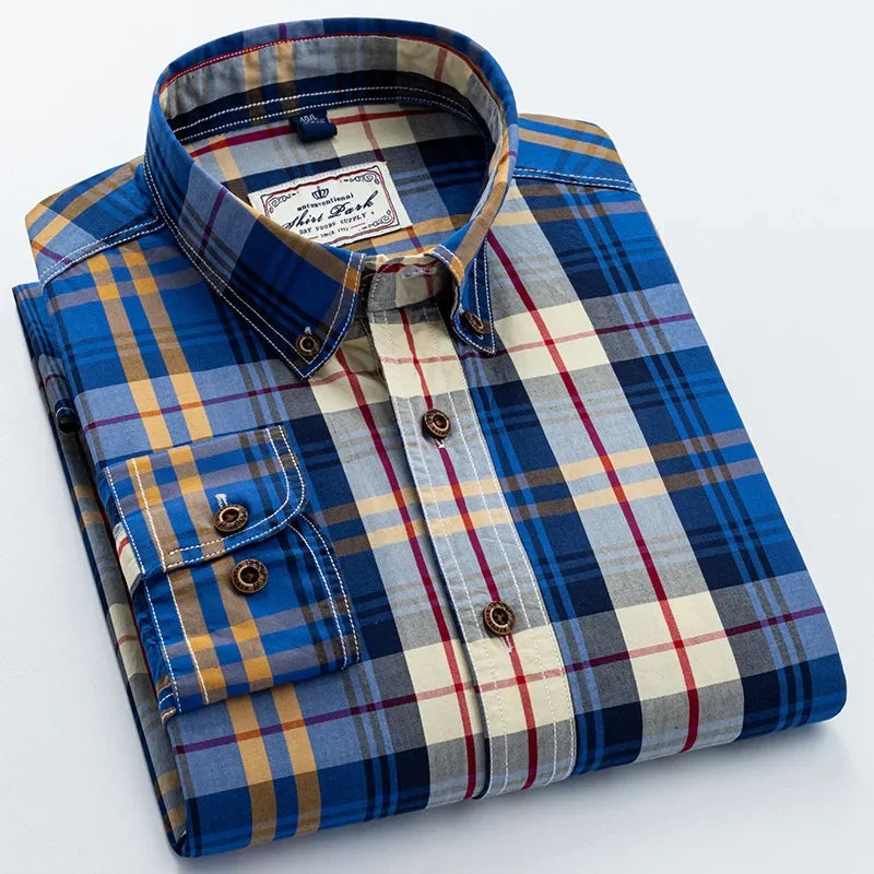 Plaid Long Sleeve Shirt