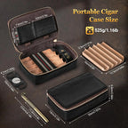 Leather Travel Cigar Humidor