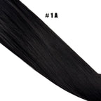 Korean Cotton Hair Extension 100% Human Hair Cotton thread twins tip hair Double Drawn Feathers Hair Extension Natural Color