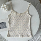 Lace Trim Tank Top