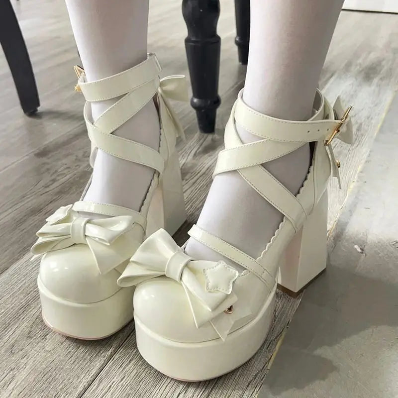 Mary Jane High Heels