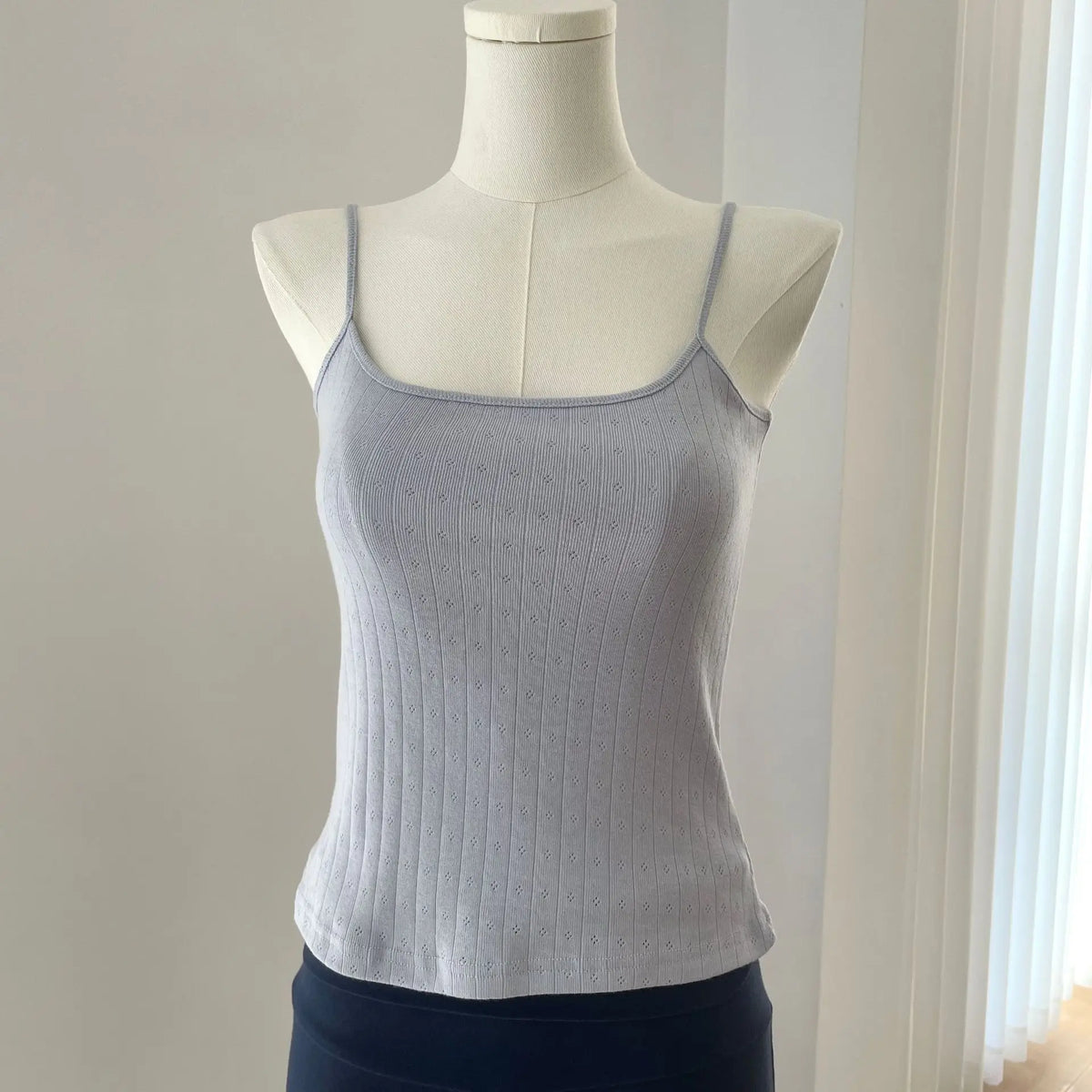 Lace Trim Tank Top