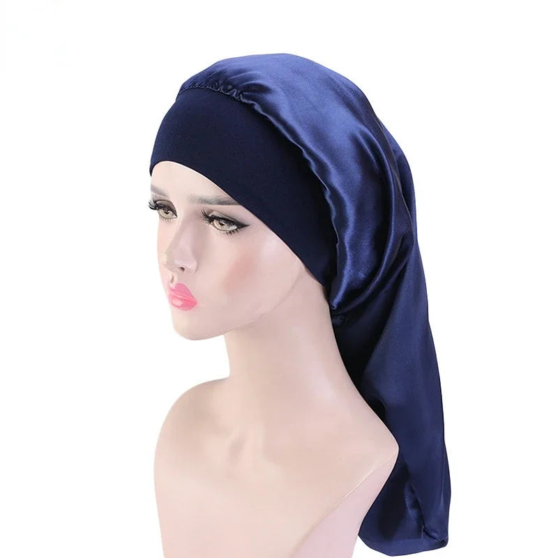 Long Satin Bonnet