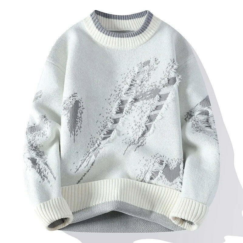Cloud Pattern Sweater