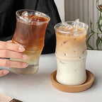 Bamboo Knot Glass Transparent Mug