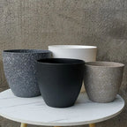 Frosted Imitation Stone Bonsai Flowerpot