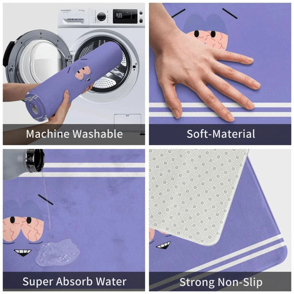 Purple Eyes Towelie Rug
