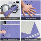 Purple Eyes Towelie Rug