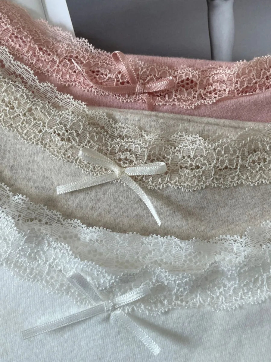 Lace Trim Tank Top