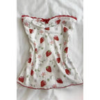 Lace Spliced Halter Tank