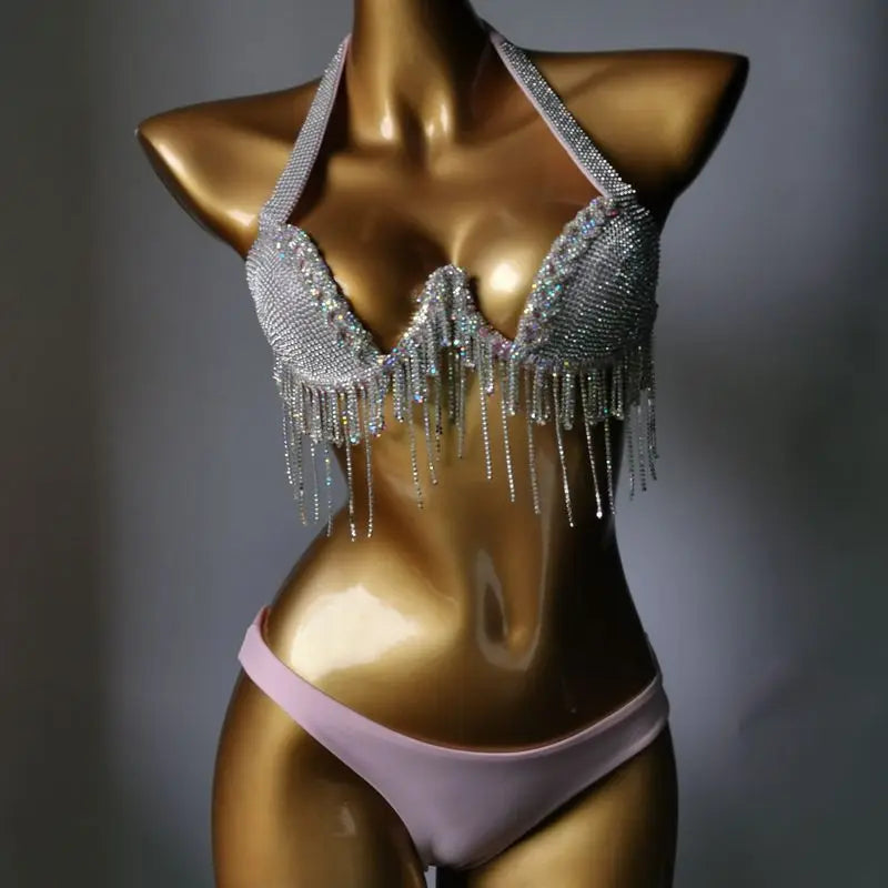 crystal bikini