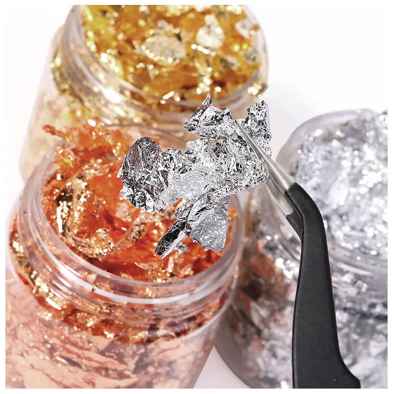 1Box Gold Leaf Flakes