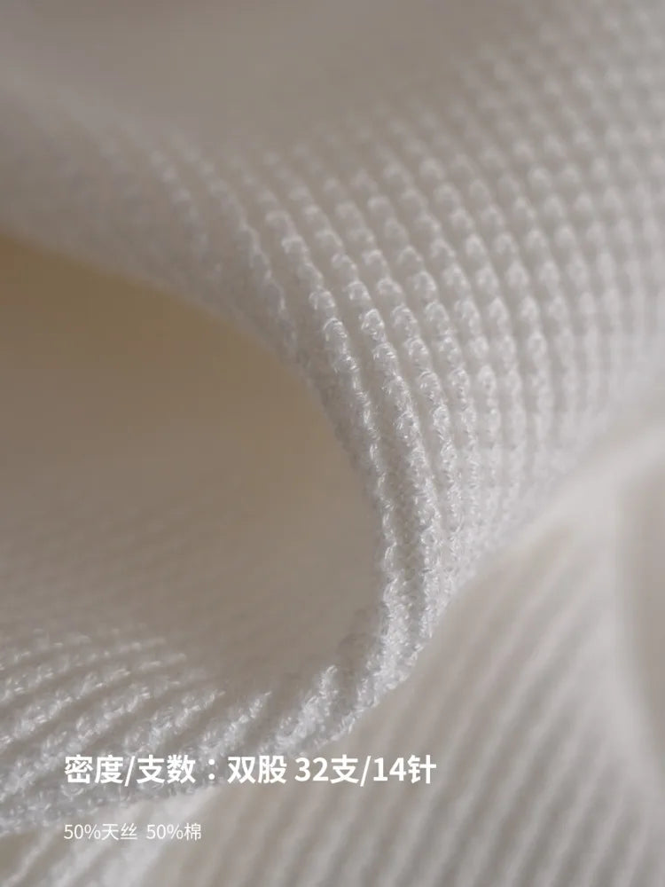 Lyocell Blend Knitted Polo