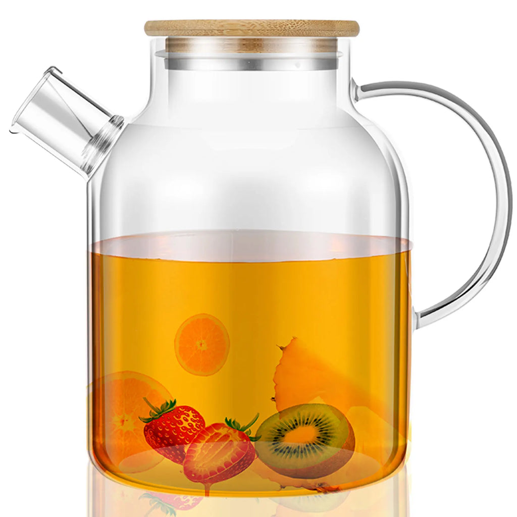 1.8L Glass Pitcher with Lid