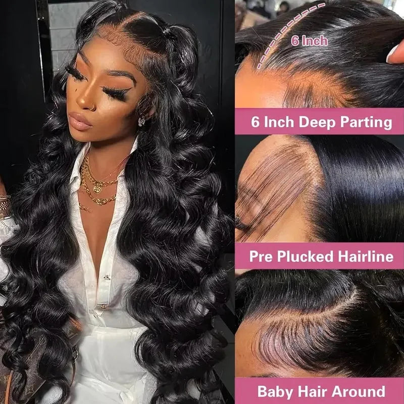 Body Wave 13x6 Lace Front Human Hair Wig