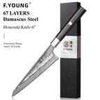 Damascus Steel Professional Kitchen Knives