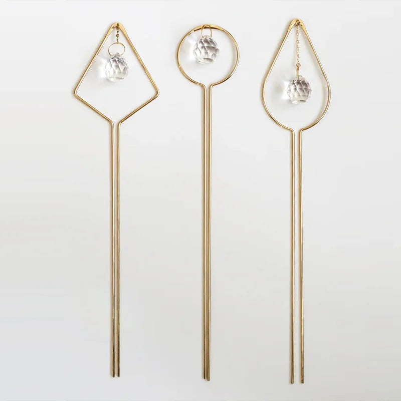 Crystal Planting Stakes 3 Pack Garden Decoration