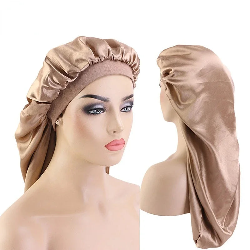 Long Satin Bonnet