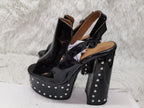 Rivet Chunky High Heels