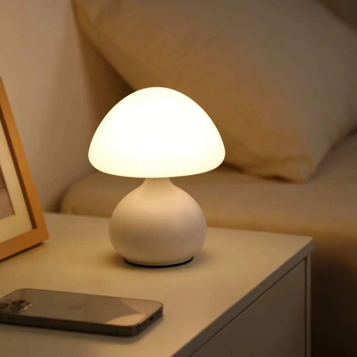 Modern Minimalist Mushroom Table Lamp
