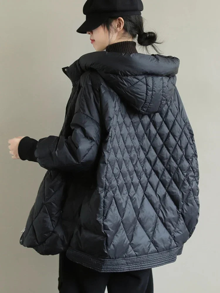 Hooded Loose Parka