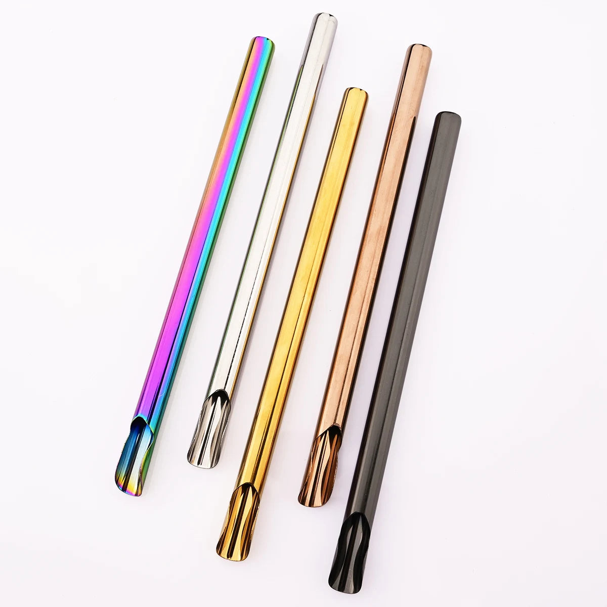 2/3/6pcs Pearl Milk Tea Drinking Straw Set