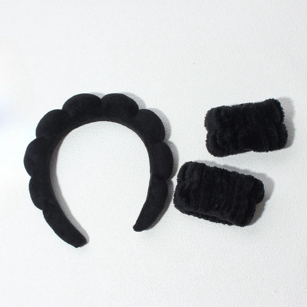 3PCS Stylish Washing Headband Set