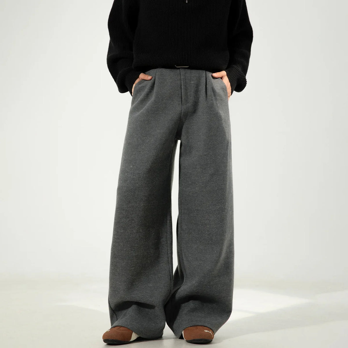 Heavy Duty Wide Leg Trousers