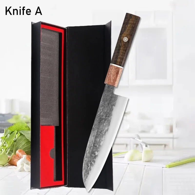 Hand Forged Santoku Knife