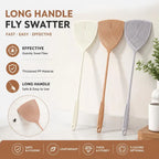 Thickened Striped plastic fly swatter