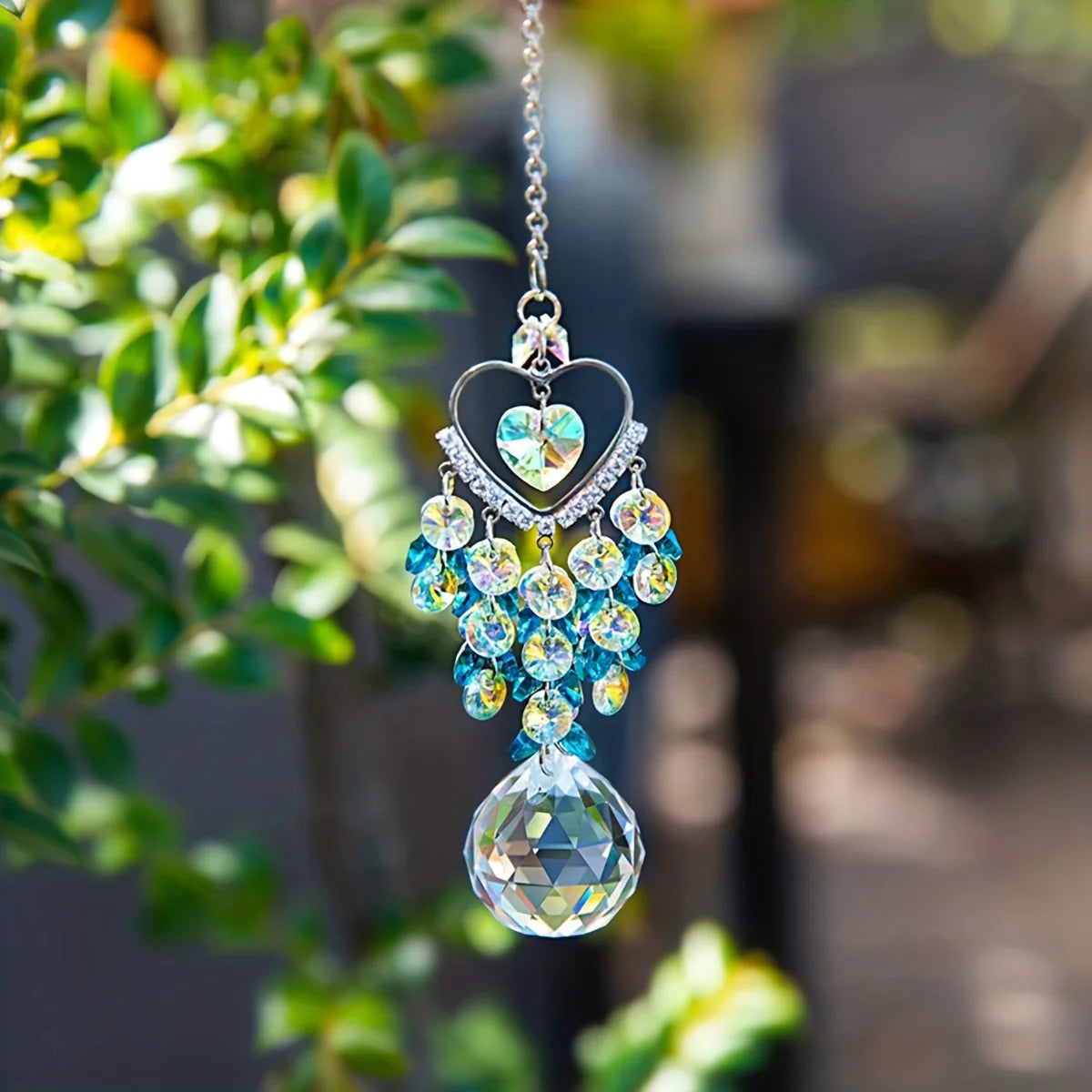 Satellite Diamond Crystal Sun Catcher