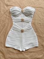 Leopard Print One-Piece Swimsuit