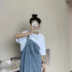 Denim Overall Dress