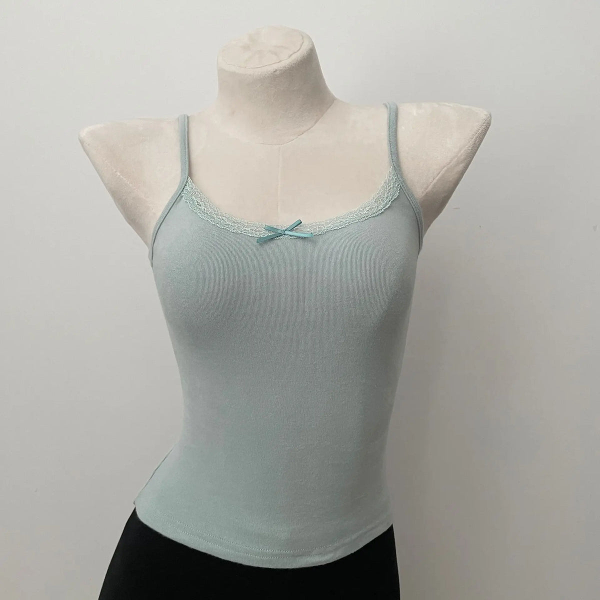 Lace Trim Tank Top