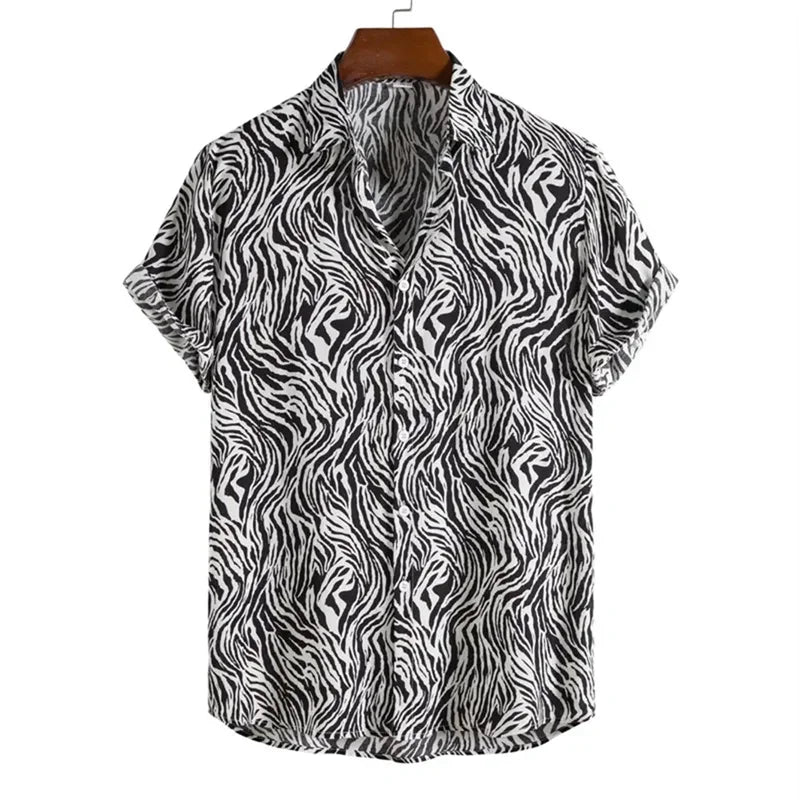 3d printed leopard print shirt
