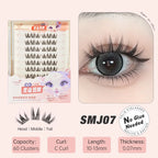 DIY Clusters Eyelashes