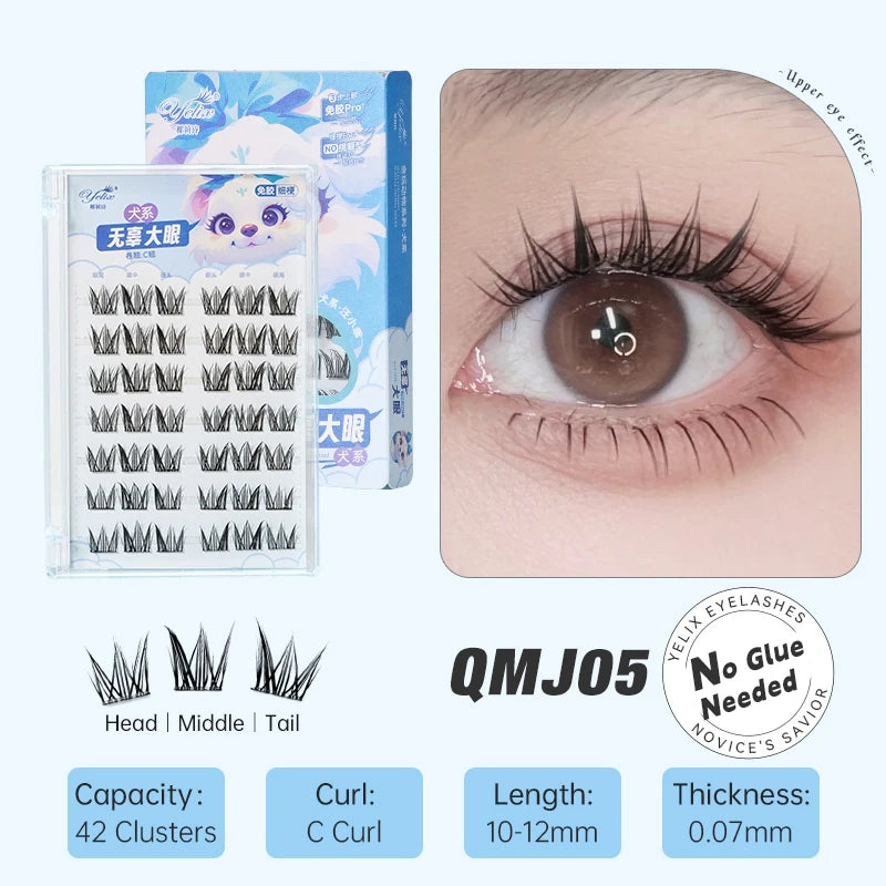 DIY Clusters Eyelashes