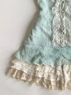 Lace Top +  Mini Skirt Set
