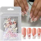 50pcs 3D Kawaii Mixed Resin Nail Charms