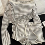 Long-sleeved Pajamas Set