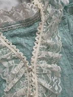 Lace Top +  Mini Skirt Set