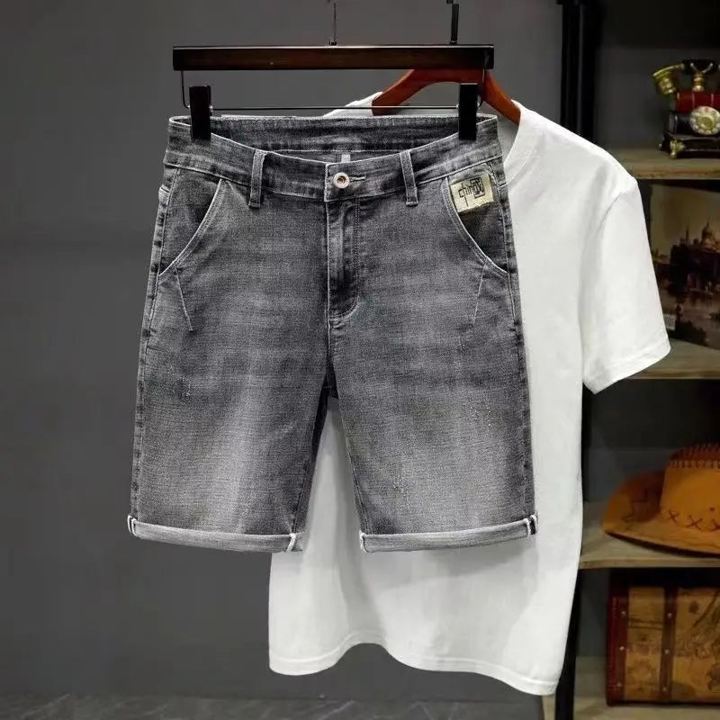 Denim Short Pants