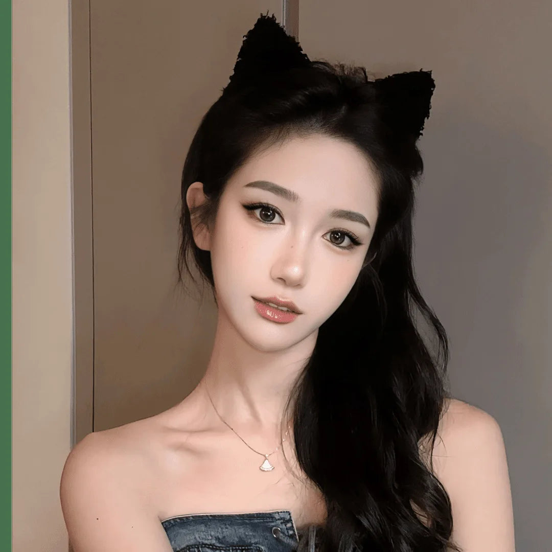 Plush Cat Ear Headband